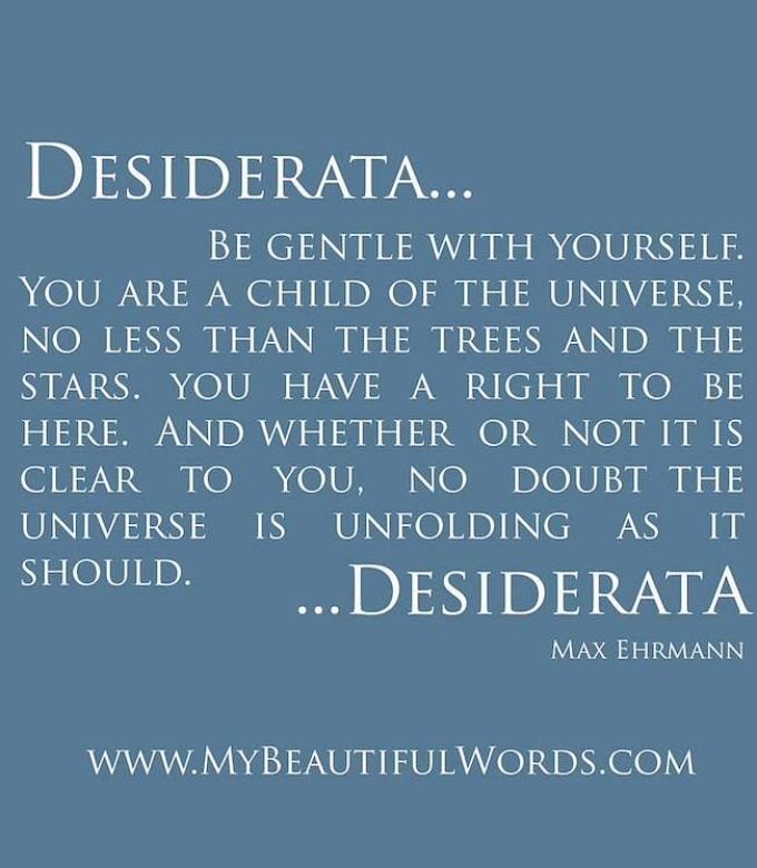 Desiderata